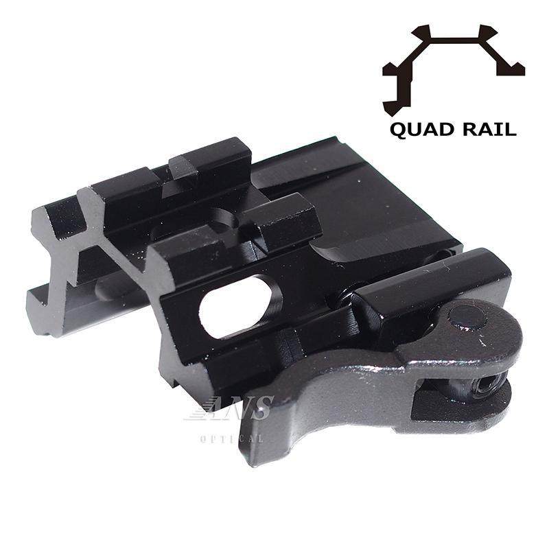 ユニバーサルクイックデタッチアングルマウントQuad Rail マウントベース スコープマウント レーザー ライト | LINEブランドカタログ