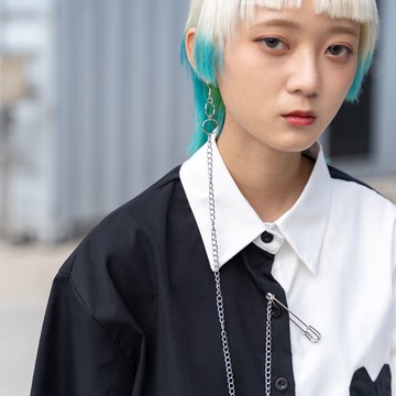 🌙全館最高折400元｜買2件9.8折！🔥潮流掛鍊耳環 耳針耳夾 暗黑甜酷飾品 百搭配件 龐克表演！【穿穿trytry】