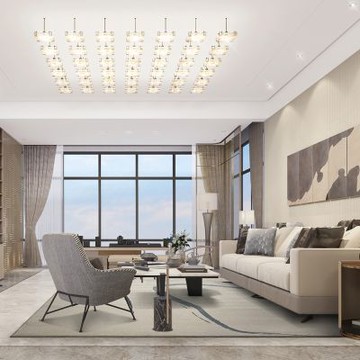 【山德力】現代抽象風地毯 200x290cm 穆穆