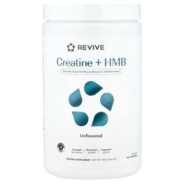 Revive, 肌酸 + HMB，原味，13.86 盎司（393 克）