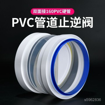 【現 🔥 貨】免運 📣廚房油煙機止逆閥160/180PVC管道止迴閥油煙機止迴閥通用 止煙閥 OBEI