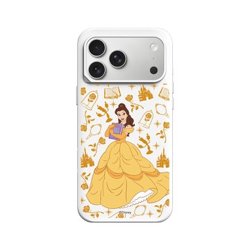iPhone 17 Pro Max SolidX 白 - 迪士尼-公主系列 Disney Princess - 迪士尼公主 - 貝兒