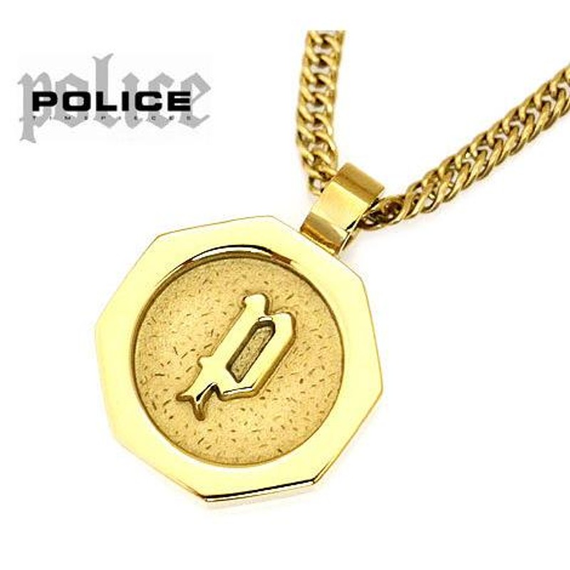 POLICE ポリス 26155PSG02 TOKEN MEDIUM ネックレス ペンダント