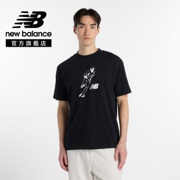 【New Balance】大谷翔平x短袖上衣_男性_黑色_MT61V7X5BK