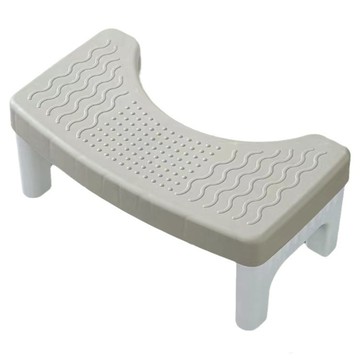 小麥購物 防滑馬桶腳踏凳 L102  39 x 22 x 16cm  灰色
