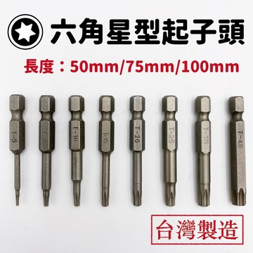【現貨熱賣24H】起子頭 星型起子頭 星型起子 批頭 星形起子頭 T5 T10 T15 T20 T25 T30 T40