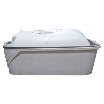 Kiyodo 兩用貓砂盆  灰色 + 白色  51 x 37 x 36cm  1個