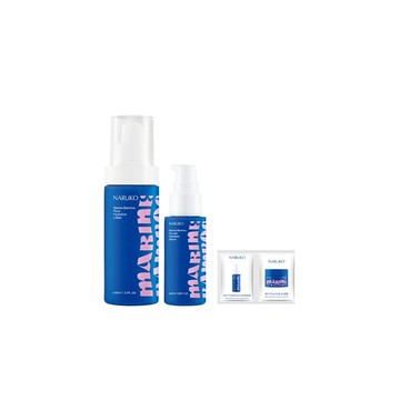 【NARUKO牛爾】海生竹360水循環精華30ml+保濕水乳液100ml+贈海生竹精華2ml+水凝膜2g(混合肌)