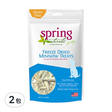 spring 曙光 全齡貓 無穀凍乾生食點心  米諾魚  20g  2包