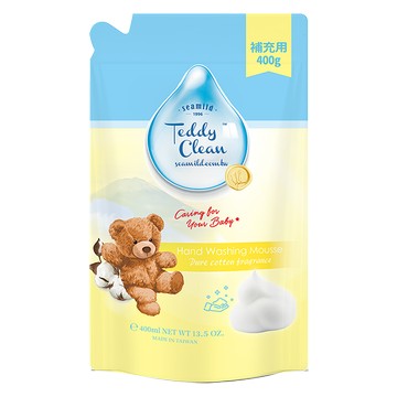 【Teddy Clean 純淨泰迪】洗手慕斯補充包 400g
