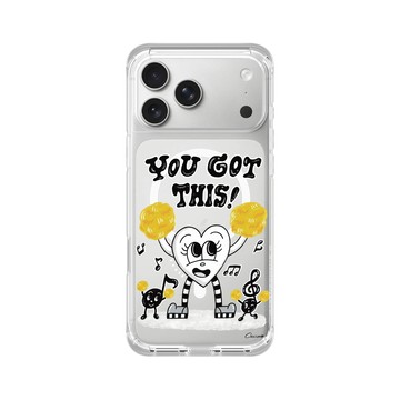 iPhone 17 Pro Max ClearX (MagSafe 兼容) 晶透白 - Chocomoo - DREAM PROJECT: YOU GOT THIS