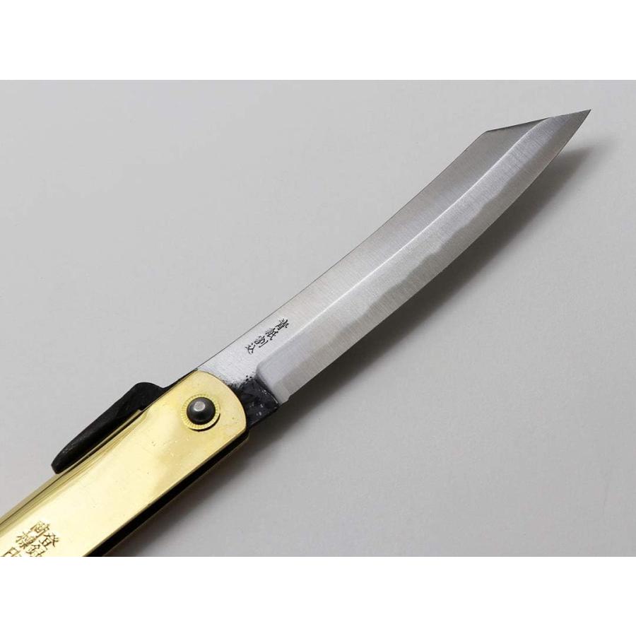 かね駒 肥後守 特選青紙割込5寸 ジャンボ Higonokami Knife Aogami Jumbo