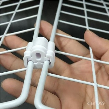 💥臺灣有貨💥免運💥新款網片連接扣塑料組閤扣DIY整理網格活頁扣螺絲連接扣拚裝配件 VZRT