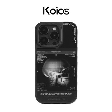 【Koios】 iPhone｜光柵變圖 X光骷髏磁吸手機殼 17 16 15 14 Pro Max 手機殼 磁吸殼 潮流
