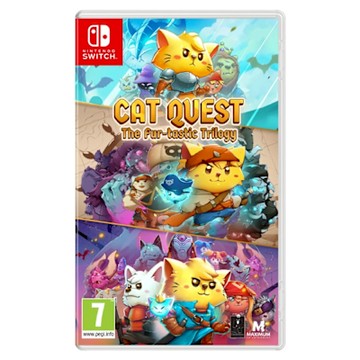 【任天堂 Nintendo】Switch 貓咪鬥惡龍 三部曲 國際版支援中文