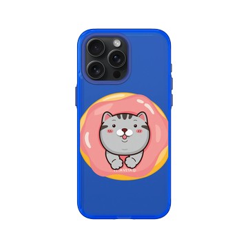 iPhone 15 Pro Max Clear 激光藍 - VITA VITA．塔仔是隻貓 - 再吃一口胖嘟嘟