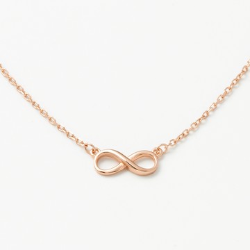 [純銀] 愛無限鎖骨鍊 / 2色 / Love Unlimited Necklace