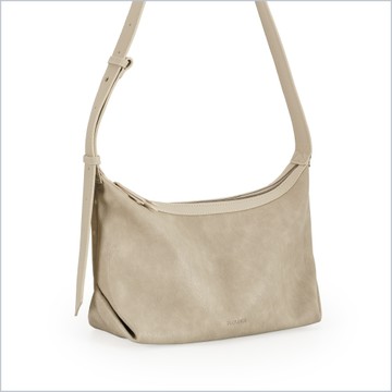 軟皮HOBO肩背包[LG-1025-Q4-W]