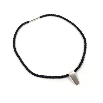 【日本直送 中古美品】Georg Jensen 項鍊 頸鍊 423 銀 925/皮革