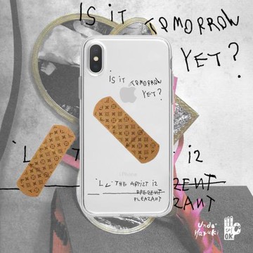 春樹下 原創適用蘋果15創可貼手機殼14Pro潮牌13/12/11/XR78plus個性