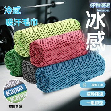 【瞬間降溫】冷感毛巾 運動毛巾 速乾毛巾 健身毛巾 戶外毛巾 雙色可選 30*100cm 吸溼快乾 戶外運動健身必備