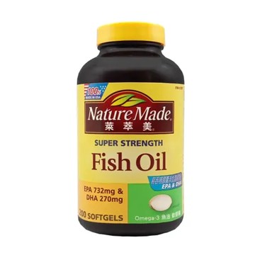 Nature Made 萊萃美  Omega-3 魚油軟膠囊 200粒