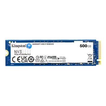 Kingston NV3 500GB Gen4 PCIe SSD 固態硬碟 (SNV3S/500G)