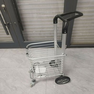 公司貨附發票 買菜小拉車手拉車折疊便攜式輕便買菜車可坐可折疊超市購物小拉車 最低價 快速出貨