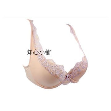 安×芳蕾絲薄杯文胸eb0702粉色  85AC