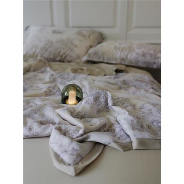 夏季涼感天絲夏被 20%大豆纖維夏涼被空調被四件套可水洗家用被子