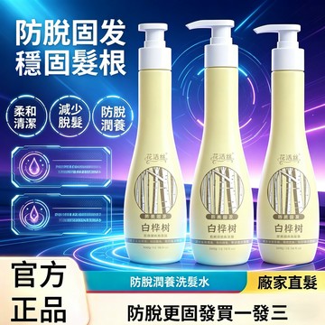 🚚桃園現貨⚡【官方正品】白樺樹原液洗髮水植物精粹深層控油溫和清潔 控油蓬鬆 側柏葉洗髮水 油性髮質適用洗髮乳 持久留香洗