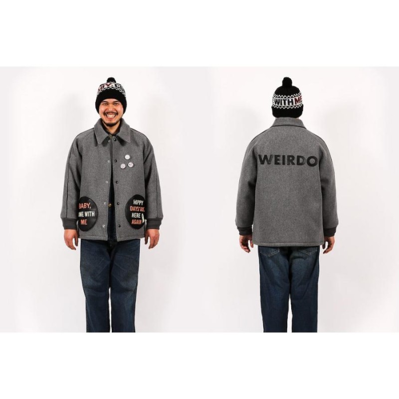 グラッドハンド weirdo COMICAL PIMBACK JACKET アウター | althaia.com.br