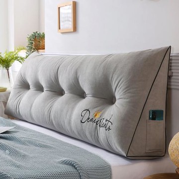 2025軟靠墊軟包三角靠墊靠背沙發靠枕可拆洗靠墊床頭軟包