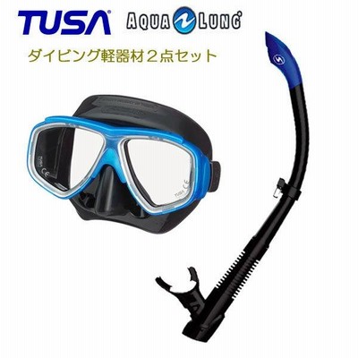TUSA アクアラング 軽器材2点セット M7500マスク＆ヴァリオスノーケル ダイビング おすすめ