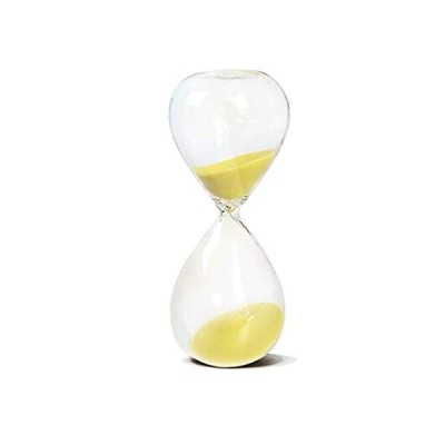 Hourglass, HoveBeaty Hand-Blown Sand Timer Set for Time Management 15 Minut