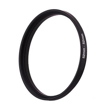 公轉公52mm-52mm雙陽環 52-52mm濾鏡轉接環 52-52轉接環 52轉52接環 52mm轉52mm保護鏡轉接環 適拍微距Macro Micro