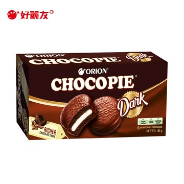 【好麗友】黑巧克力派-180g/360g