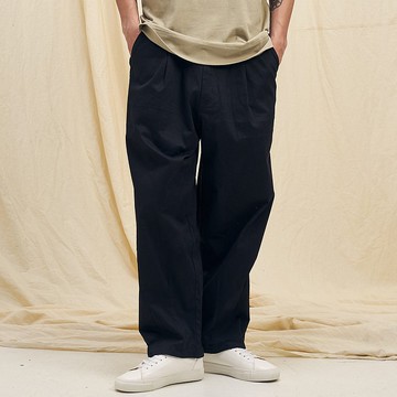 中性寬版長褲 Ballon Pants/Unisex/簡約/素色/情侶服/寬鬆