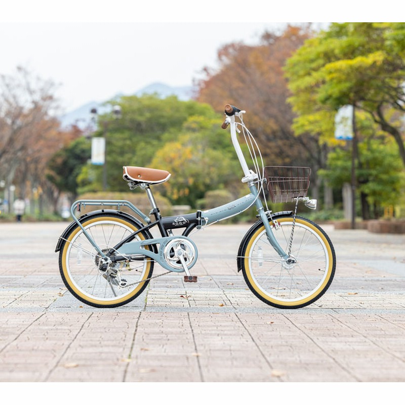 20インチ 小径車 ミニベロ オートライト 6段変速