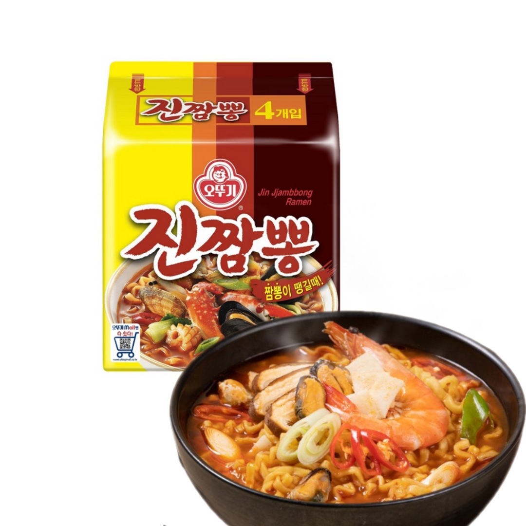 ジンチャンポン1袋(4個入) 韓国ラーメン