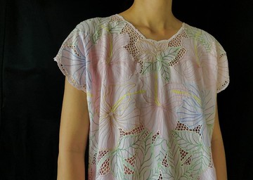 空花繡手工刺繡上衣