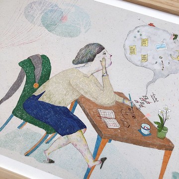 艸方作品 計畫中 葡萄牙雙年展入選作品 複製畫 畫作