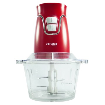 aiwa 愛華 食物調理機 AB-G2J 2公升玻璃攪拌碗 24000 rpm 雙層四片刀 兩段控速