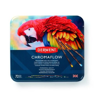 DERWENT DW2306014 CHROMAFLOW 油性色鉛 72色