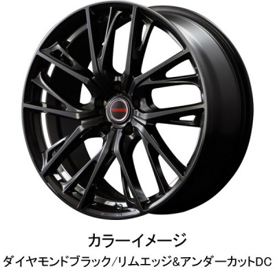 業販限定販売 新品 17インチ VERTEC ONE GLAIVE 6.5J+45 4-100 特選タイヤ 205/40R17 4本セット DBP/UCDC ブラポリ 夏タイヤ