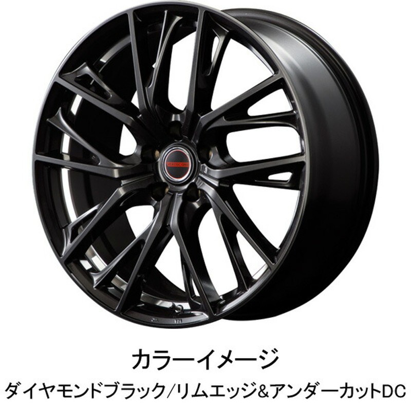 MID ヴァーテックワン グレイブ 4本セット ホイール レヴォーグ【17×7J 