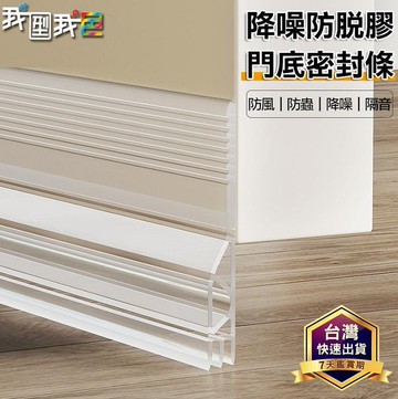 專利門縫密封條．三層單邊門底防風擋風神器 臥室房門縫隙防水防蟲 隔音門冷氣漏風條