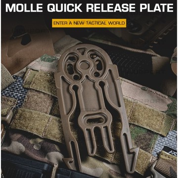 【酷愛】Molle快拆插板，多角度、搭配槍套