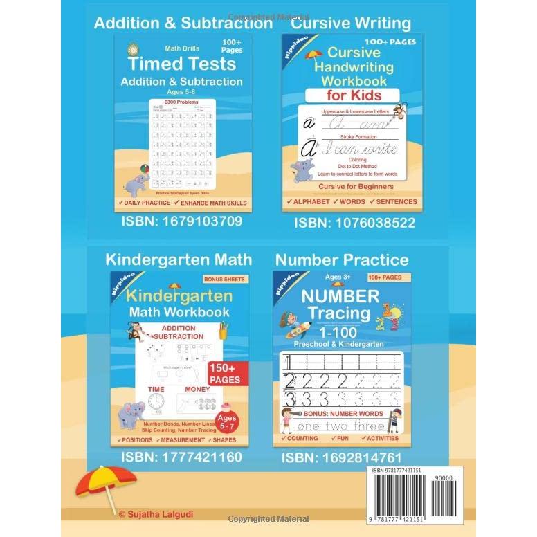 200 Essential Sight Words for Kids Learning to Write and Read: Activity Wor