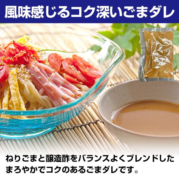 23年12月20日送料無料 冷やし中華5人前 半生ちぢれ麺 選べるスープ ごまダレ 醤油スープ さわやか グルメ お試し お取り寄せ 麺 本格